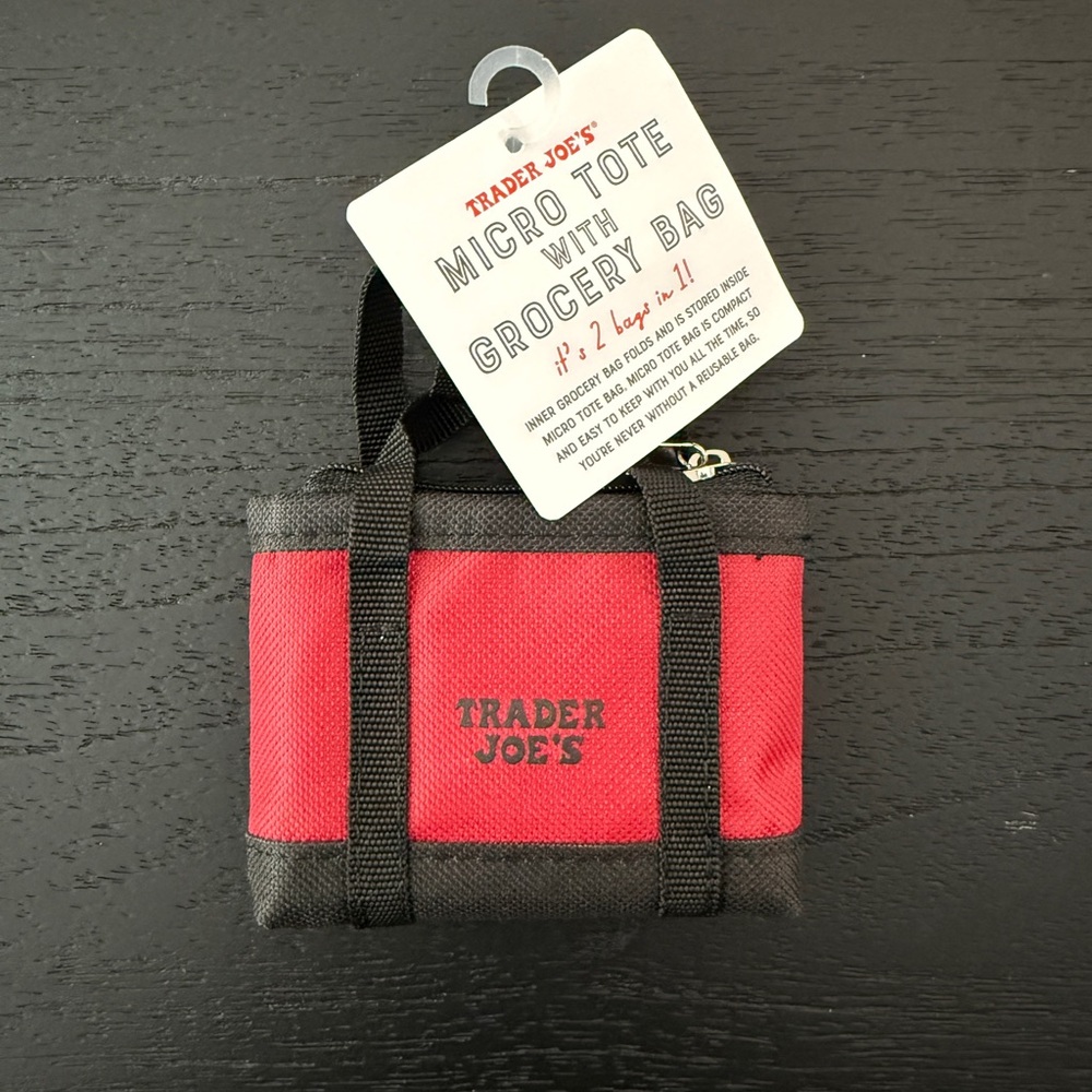 Trader Joe’s Micro Tote with Grocery Bag